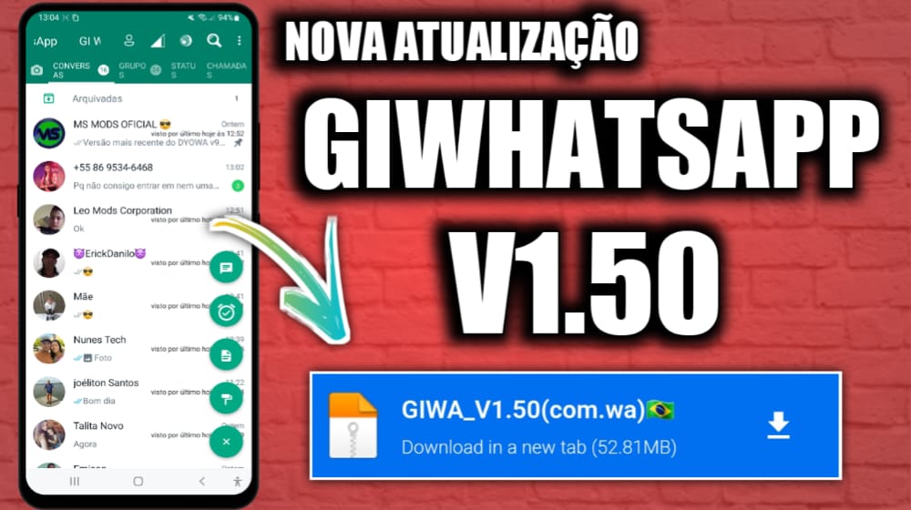 GI WhatsApp Muito Top Confira Esse Novo Mod