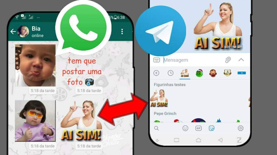 Como Transferir Figurinhas Do WhatsApp Para O Telegram?
