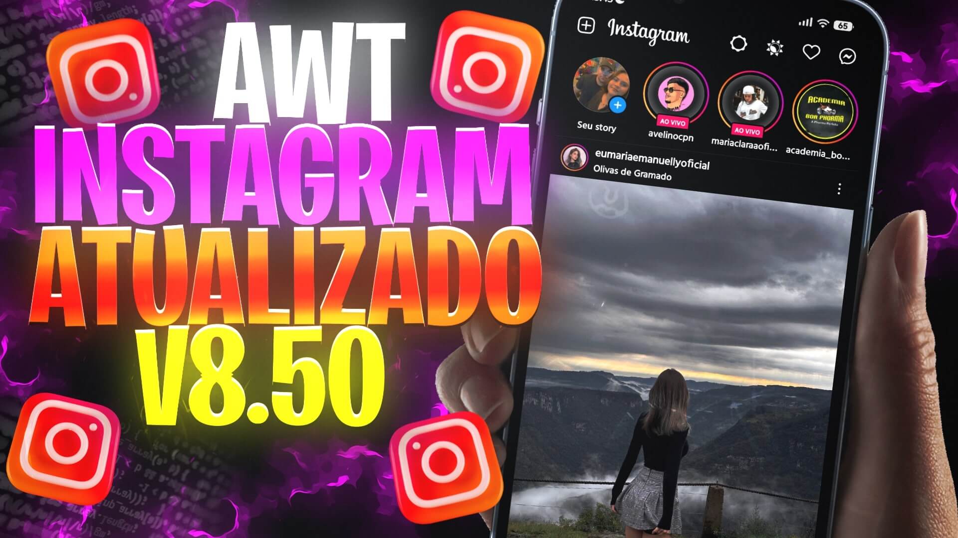 AWT Instagram – conheça e baixe agora esse mod incrível