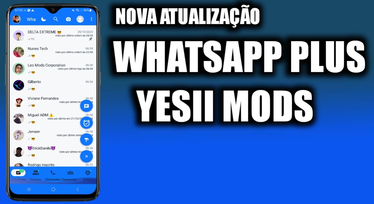 WhatsApp Plus 2024 V60.30 Em Português by Yessi Mods