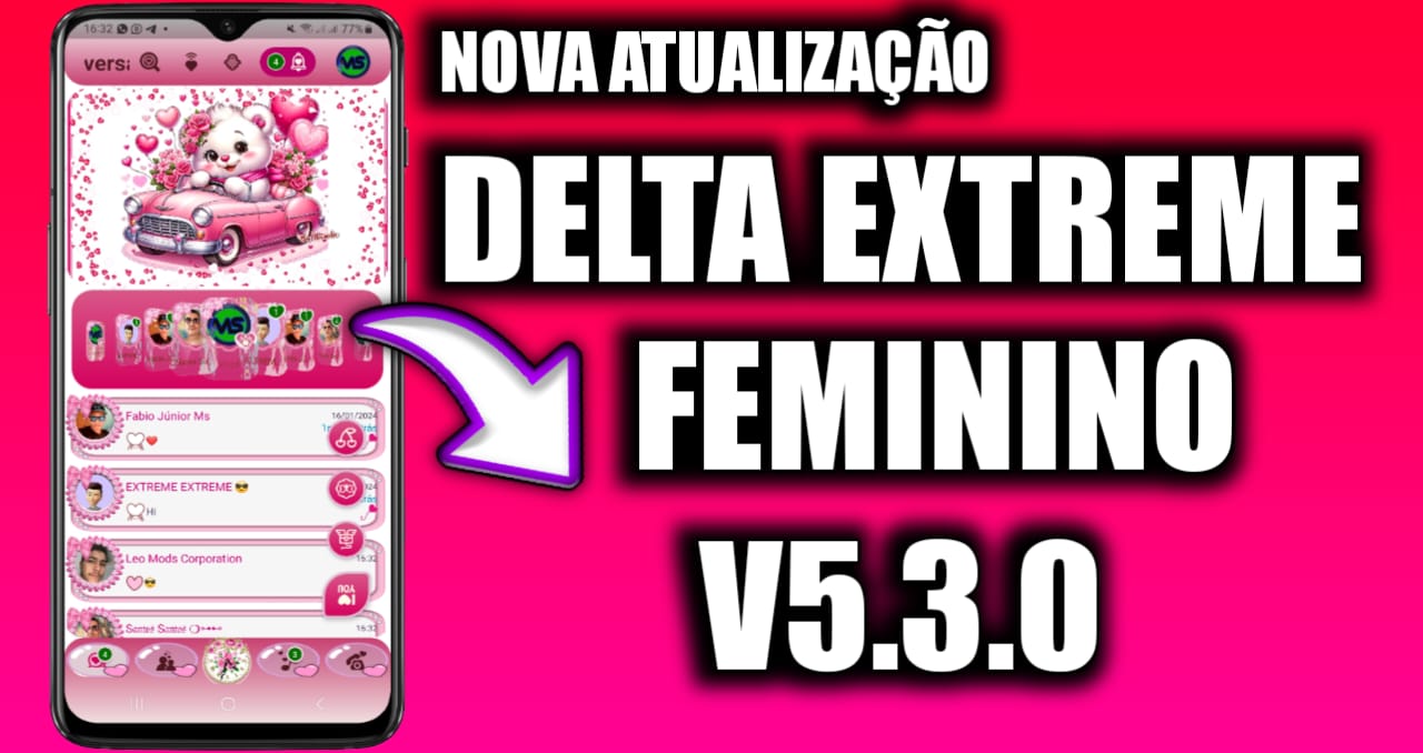 Novo Delta Extreme Feminino Super Top 2024