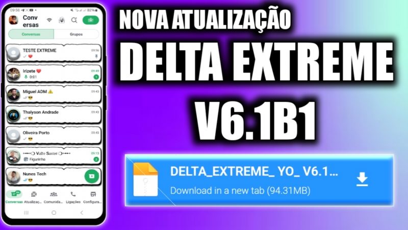 Delta WhatsApp Extreme v6.0B5 Com Temas 2024